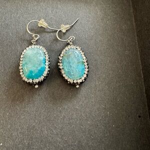 Blue Stone Earrings